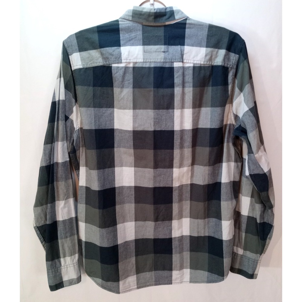Hollister Epic Flex Stretch Men's Long Sleeve Button Down Shirt, Large,‎ Plaid - Picture 5 of 5